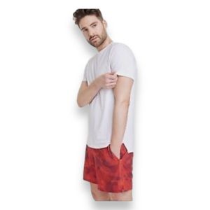 All In Motion Mens 7” Athletic Any Sport Short, Red Camo, size M